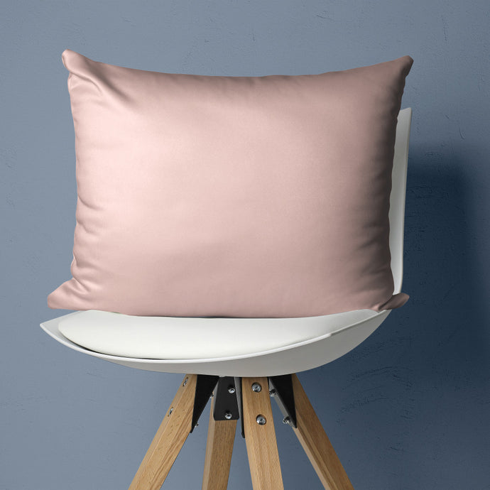 Cotton Satin Pillowcases - 60x70  -  set of 2 - Pink