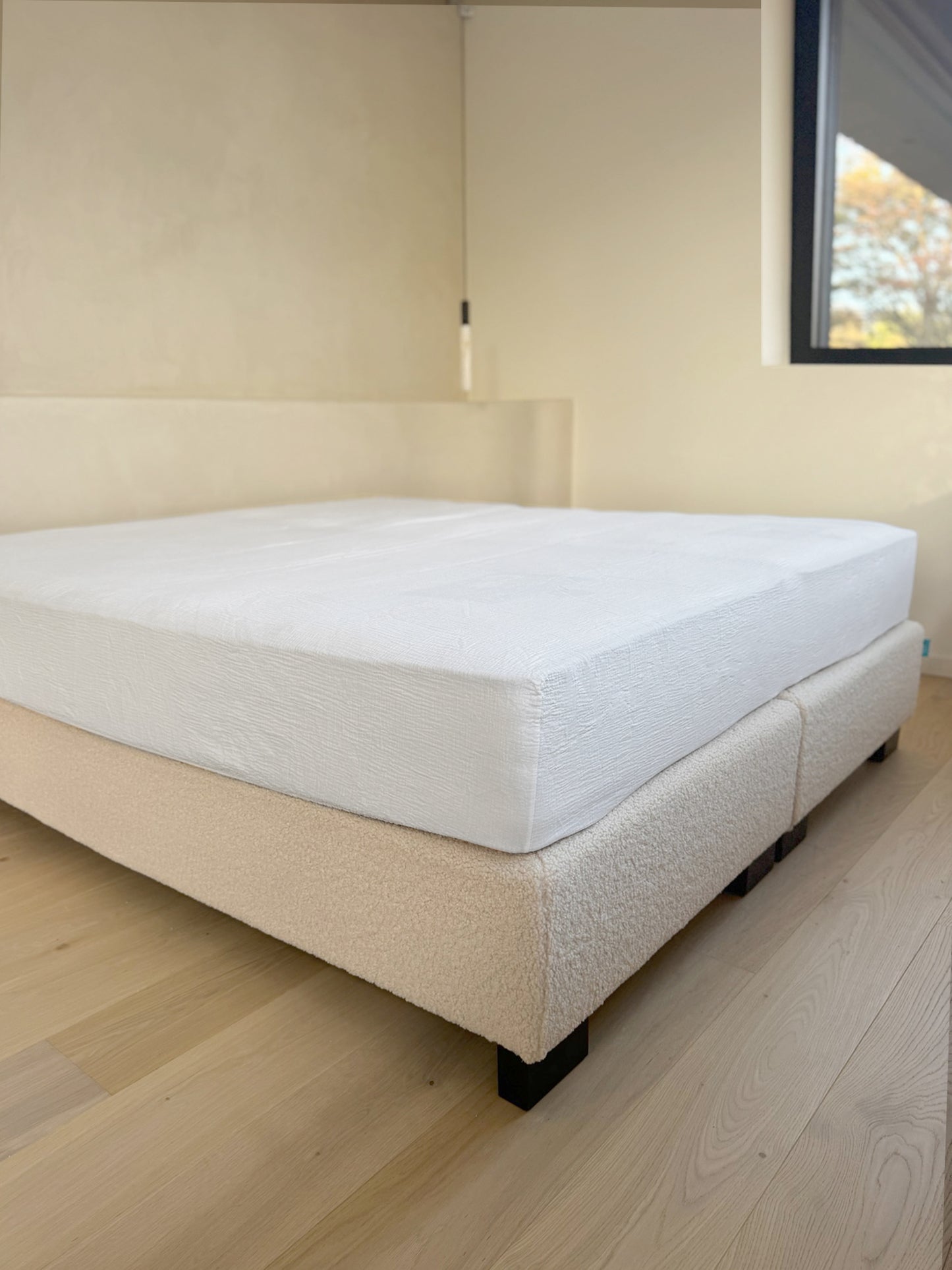 Mousseline Fitted Sheet White