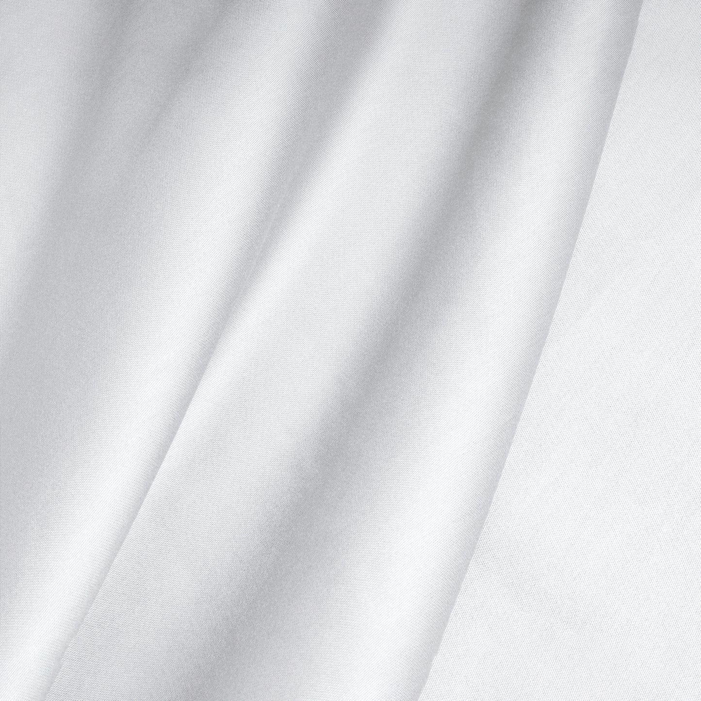 Satin Cotton Duvet Cover white