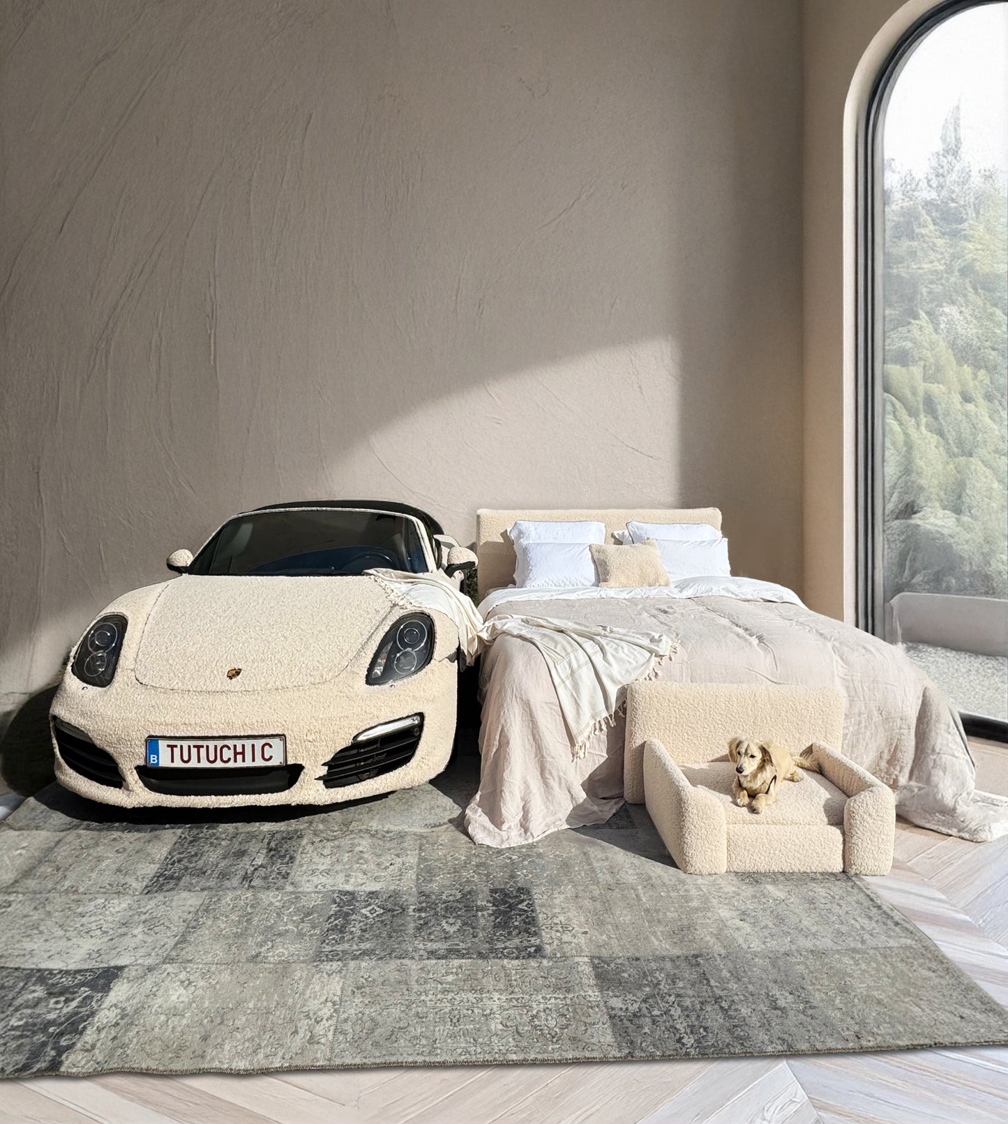 Teddy Dogbed (on demand)