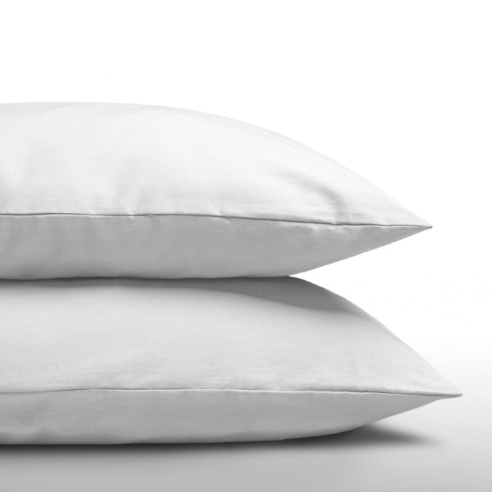 Cotton Pillowcases - 60x70  -  set of 2 - White