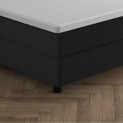 Dubbel jersey splittopper hoeslaken - wit