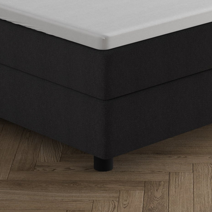 Dubbel Jersey Topper Hoeslaken wit