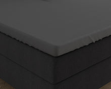 Double Jersey Topper Fitted sheet - grey
