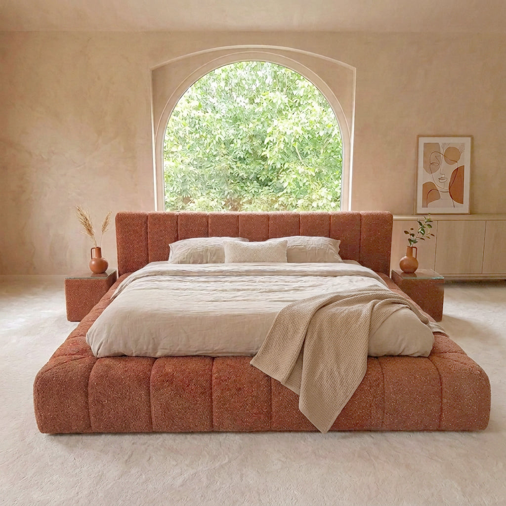 Amore bed with slatted base fixed