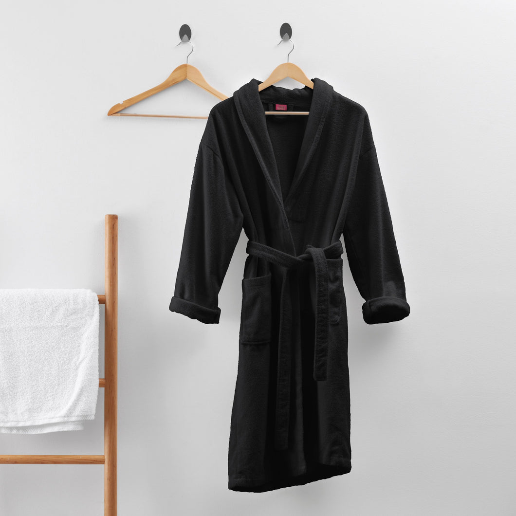 Terry bathrobe Black Tutu Dors