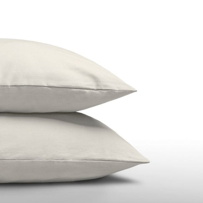 Cotton Pillowcases - 60x70  -  set of 2 - Cream