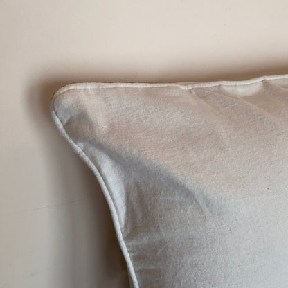 Flanellen katoenen dekbedovertrek -Grijs