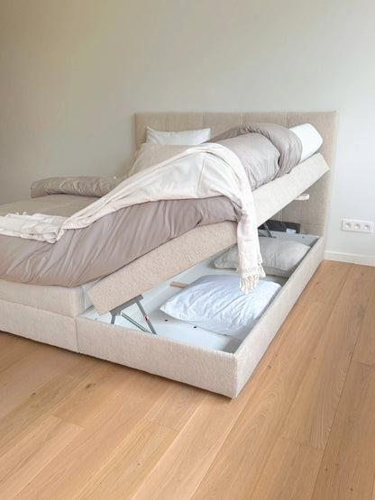 Tokyo fixed Boxspring with storage space