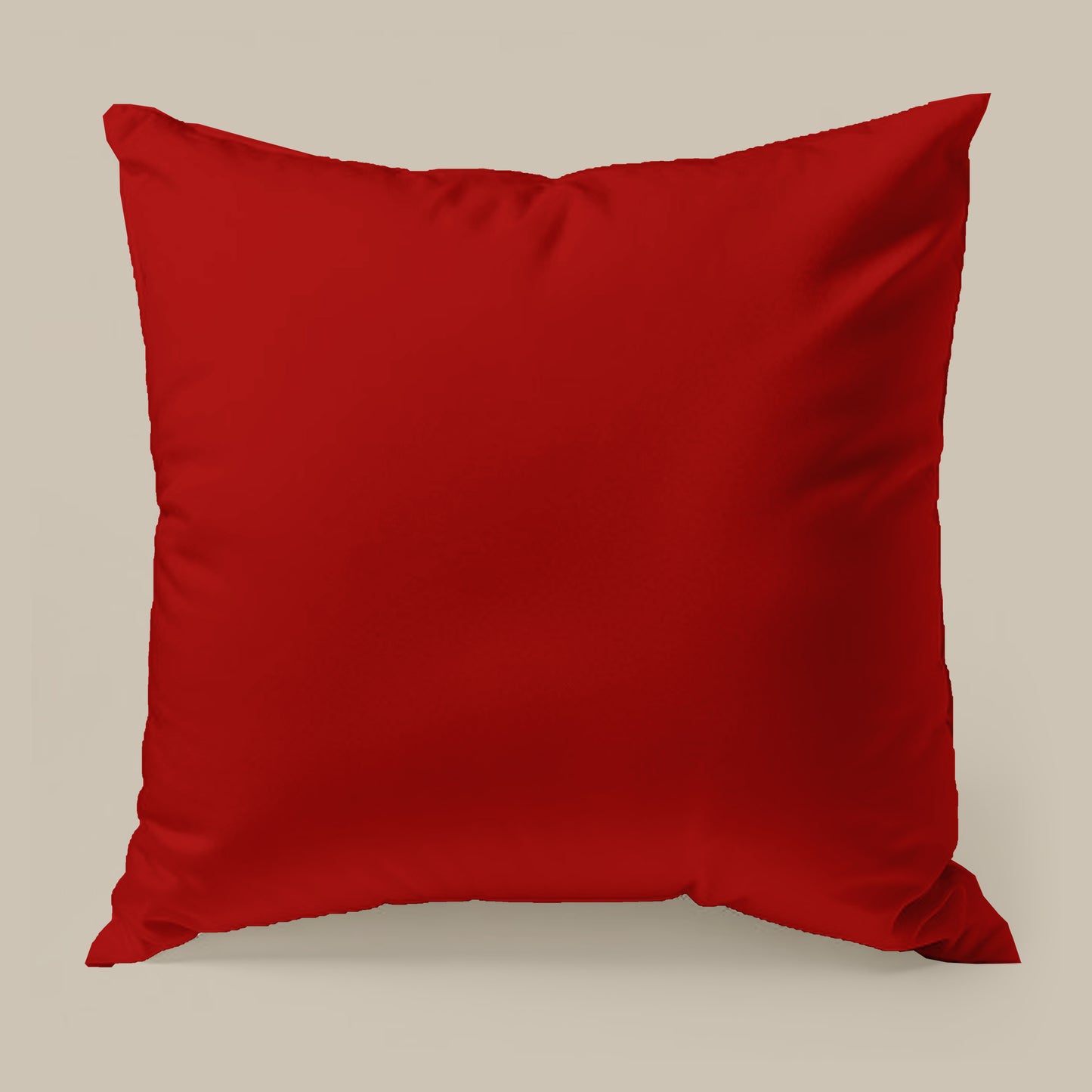 Taies d'oreiller en coton - 60x70 - lot de 2 - Rouge