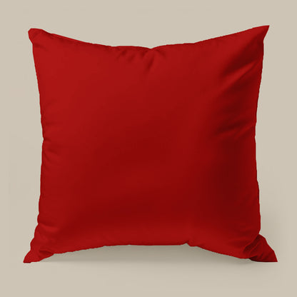 Taies d'oreiller en coton - 60x70 - lot de 2 - Rouge