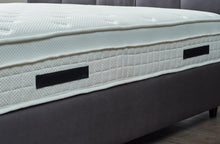 DOURO anthracite bed with storage space fixed + Mattress