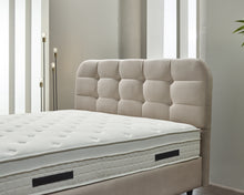 DOURO beige bed met opbergruimte + matras