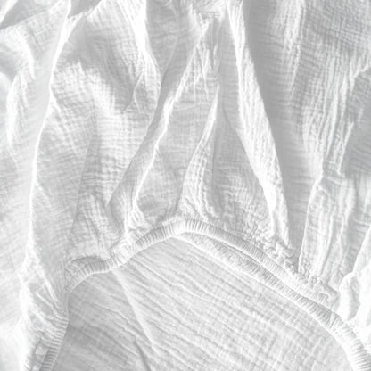 Drap-housse en mousseline
