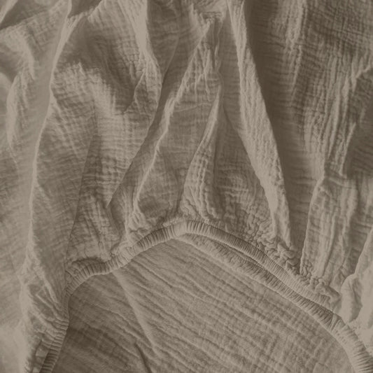 Drap-housse en mousseline