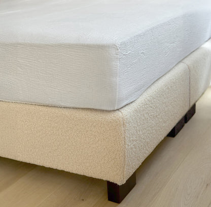 Drap-housse en mousseline