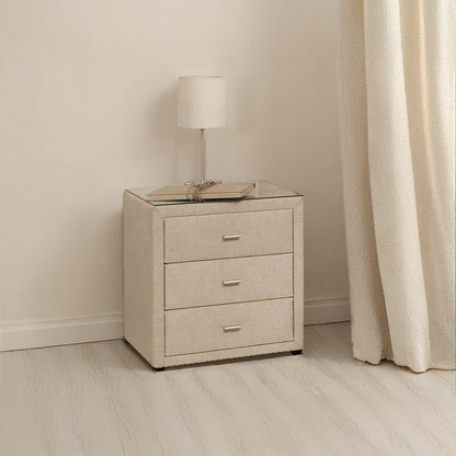 Nachtkastje Nairox met 3 lades