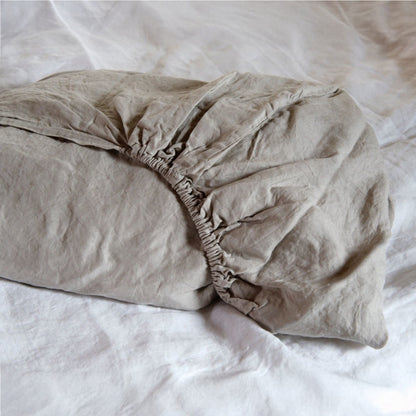 Drap-housse en lin Philippa