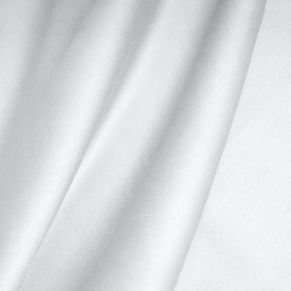Satin Cotton Duvet Cover white