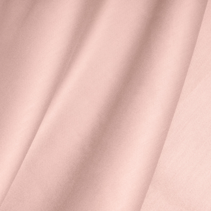 Satin Cotton Fitted Sheet- roze